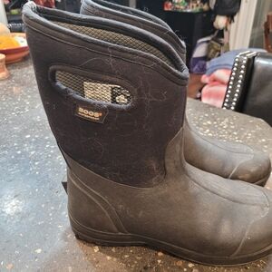 BOGS Black Waterproof Boots